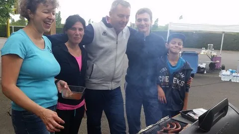 LA MALINA ACLB 2017 Grillade avec une partie de l'équipe ACLB