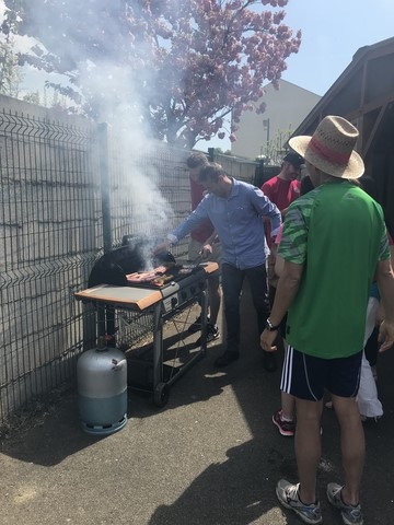 Grillades ACLB après la course solidaire 