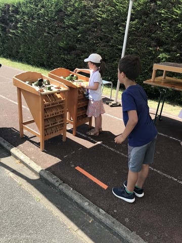 Jeux en bois avec l'ACLB Fête de quartier 2018