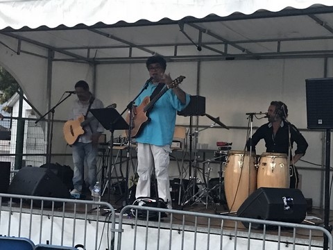 Miko à la fête de quartier ACLB 2018