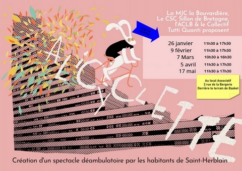 Répétitions à partir de Décembre 2019 Planning des répétitions alicyclette avec l'ACLB