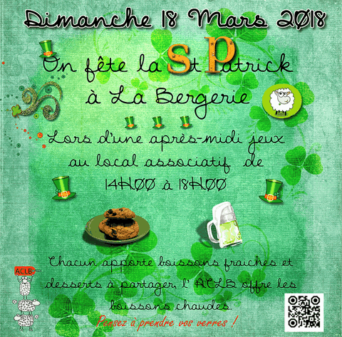 18 mars 2018 ACLB ST PATRICK APREM JEUX