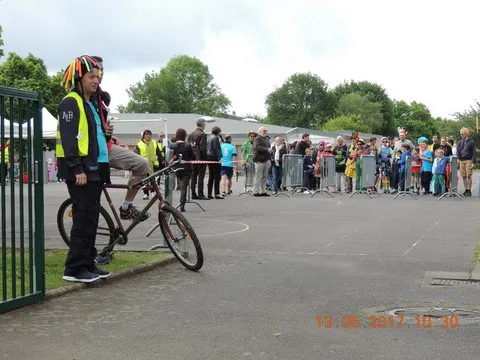 Départ course solidaire LA MALINA ACLB
