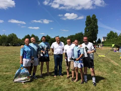 2015 Remise de Prix par M. Le Maire de Saint-Herblain - Tournoi de Football avec les vétérans de la Bergerie ACLB