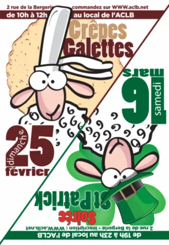 crepes-galettes - saint-patrick