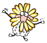 Le mouton en fleur