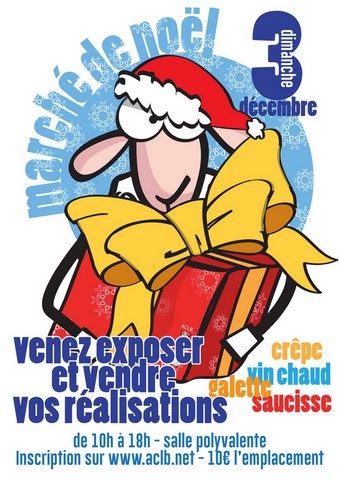 Marché de Noël de l'ACLB ! 2023
