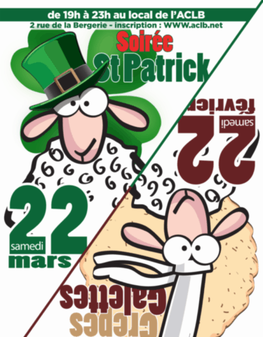 st patrick avec l'ACLB