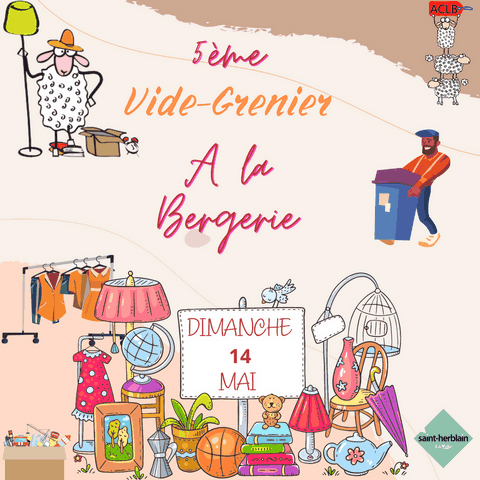 Vide-GRENIER ACLB 14 MAI 2023