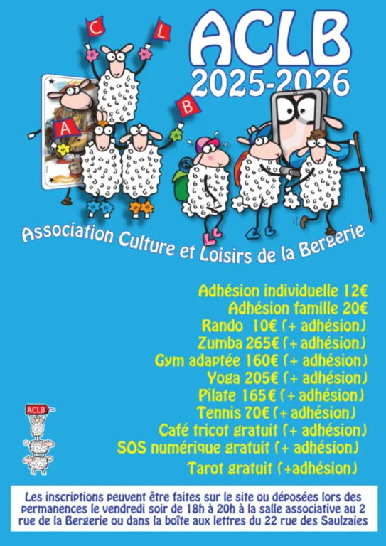 ACLB Activités 2024-2025