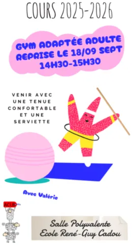 Gym Adaptée Adulte 2025-2026