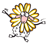 Le mouton en fleur
