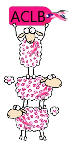 Logo ACLB, octobre Rose !